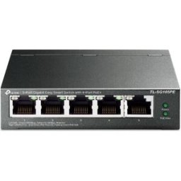 Switch de Mesa TP-Link TL-SG105PE 5 Portas Gigabit 4 PoE+ - 6935364052744