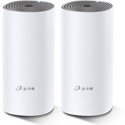 TP-LINK Deco E4 2-pack. Tipo de conexão WAN: RJ-45. Banda wi-fi: Dual-band (2,4 GHz / 5 GHz), Top padrão Wi-Fi: Wi-Fi 5 (802.11ac), Velocidade de transferência de dados WLAN (máx.): 867 Mbit/s. Tipo de interface de ethernet LAN: Ethernet rápida, Ethe - 69
