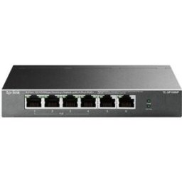 Switch de Mesa TP-Link TL-SF1006P 10/100Mbps PoE+ 6 Portas - 6935364030933