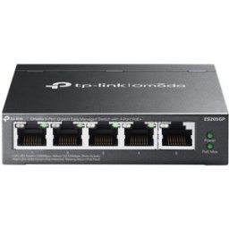 TP-Link Switch de Rede 5 Portas Omada ES205GP - 8885020620931