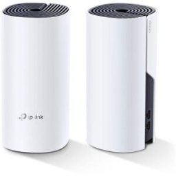 TP-LINK Deco P9 - Banda wi-fi: Dual-band (2,4 GHz / 5 GHz) - Padrão Wi-Fi máximo: Wi-Fi 5 (802.11ac) - Velocidade de transferência de dados WLAN (máx.): 1200 Mbit/s - Tipo de interface de ethernet LAN: Gigabit Ethernet - Cor: Branco. - 6935