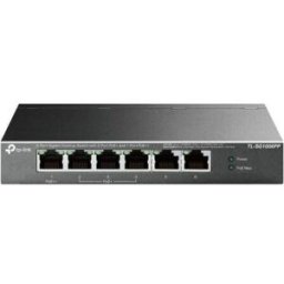 Switch de Desktop Gigabit TP-Link 6 Portas 3 Portas PoE+ - 4895252500325