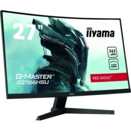 IIYAMA Monitor LED - curvo - 27" - 1920 x 1080 Full HD (1080p) @ 165 Hz - VA - 250 cd/m² - 3000:1 - 1 ms - 2xHDMI, DisplayPort - altifalantes - preto opaco - 4948570118861
