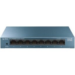 Switch Gigabit TP-LINK LiteWave 8 Portas Caixa Metálica - 6935364085452