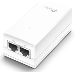 TP-LINK 48V Passive PoE Injector AdapterPORT: 1× Gigabit PoE Port, 1× Gigabit Non-PoE PortSPEC: Data and Power Carried over The Same Cable, 48 V Power Input, 24 W PoE Power, Plastic Case - 4895252501872