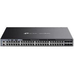 TP-LINK Omada 48-PortGigabit Stackable L3 Managed PoE+ Switch with 6 10GE SFP+ Slots - 4895252501414