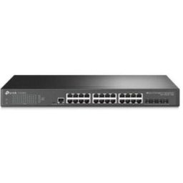 Switch Gerenciado TP-Link JetStream 24 Portas L2+ 4 SFP+ 10G - 6935364010522