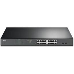 Switch Gigabit TP-Link Easy Smart 16 Portas POE+ - 6935364086923