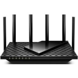 Router TP-LINK Archer AX5400 Tri-Band Wi-Fi 6E Preto - 4897098687482