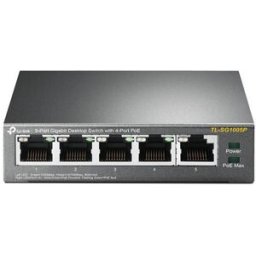 Switch TP-Link Gigabit POE TL-SG1005P 5 Portas - 6935364083212