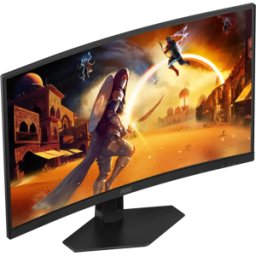 AOC MONITOR VA 24" (23.8) FHD CURVO 0.5MS 180HZ HDMI DP COL - 4038986142625