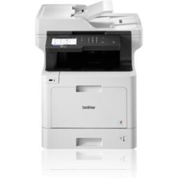 BROTHER Multifunções laser a cores profissional de alta velocidade, com rede, duplex automático (4 em 1) e toner de mega capacidade disponível.Impressora - Copiadora - Scanner - Fax Bandeja 250 folhas - Velocidade 30 ppm - Conexão móvel e nuvem - Seguranç