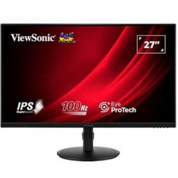 VIEWSONIC 27" 16:9 1920 x 1080 FHD SuperClear® IPS LED Monitor with VGA, HDMI, DipsplayPort, Speakers and Full Ergonomic Stand - 0766907024159