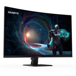 GIGABYTE GS32QCA 31.5" Monitor Curvo para Gaming QHD - 2560 x 1440, 180Hz, 1ms, 250 cd/m², FreeSync, HDR Ready, HDMI 2.0, DisplayPort 1.4 - 1393028 - 4719331863548