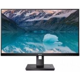 PHILIPS S Line - monitor LED - 24" (23.8" visível) - 1920 x 1080 Full HD (1080p) @ 75 Hz - VA - 300 cd/m² - 3000:1 - 4 ms - HDMI, VGA, DisplayPort - altifalantes - preto - 8712581796464