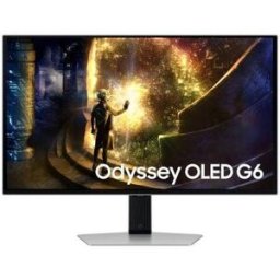 Smart Monitor Gaming Samsung OLED Odyssey G6 S27DG610SU 27"/ QHD/ 0.03ms/ 240Hz/ VA/ Regulable en altura/ Smart TV/ Plata - 8806095810676
