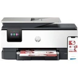 HP Impressora multi-funções - a cores - jacto de tinta - Legal (216 x 356 mm) (original) - A4/Legal (media) - até 12 ppm (cópia) - até 20 ppm (impressão) - 225 folhas - USB 2.0, LAN, Wi-Fi(ac), Bluetooth - light cemen - 01963371