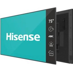 HISENSE MONITOR 75" 4K UHD IPS 4K 500CD 24/7 COLUNAS ANDROID 11 75DM66D - 6973172944301