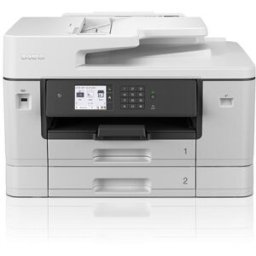 BROTHER Impressora multifunções de tinta profissional até A3 WiFi, dupla bandeja e duplex até A3 em todas as funções.Impressora A3 - Copiadora A3 - Scanner A3 - Fax A3 28ppm - Visor tátil 8,8cm - 2 bandejas de 250 folhas - Multipropósito de 100 folhas -