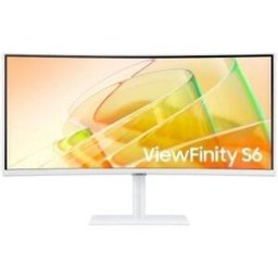 Samsung Monitor Curvo LS34C650TAUXEN 34" ViewFinity S65TC Ultra WQHD Espaço de trabalho mais amplo com o rácio 21:9 e detalhes realistas com a resolução Ultra WQHD Ouça facilmente qualquer conteúdo com os altifalantes incorporadosAlimente dispositiv - 880