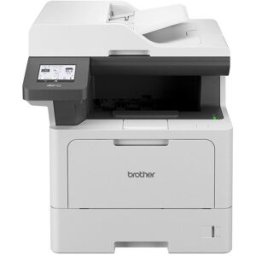 BROTHER Impressora multifunções laser monocromática 4 em 1, de uso profissional, com duplex de impressão automático e placa de rede. Impressora - Copiadora - Scanner - Fax Bandeja 250 folhas - Velocidade 48 ppm - Conexão móvel e cloud - Segurança - 497776