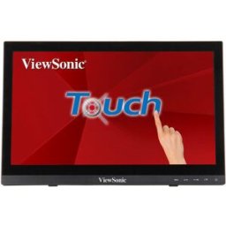 VIEWSONIC 16" 16:9 (15.6") 1366 x 768, 10 points projected capacitive touch monitor with 190 nits (touch module), VGA, HDMI, speakers, bookstand style - 0766907985511