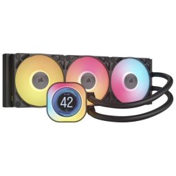 Water Cooler CPU Corsair iCue Link Titan 360 RX LCD 360mm Preto