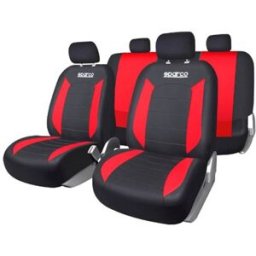 Capas dos bancos Sparco V-Line vermelho