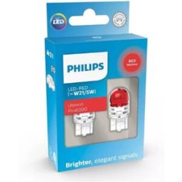 Lâmpada LED vermelha [˜W21/5W] Philips Ultinon Pro6000 2 pcs 12 V