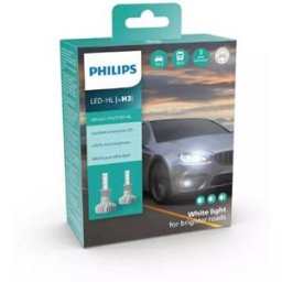 Lâmpada LED Hl [~H3] Philips Ultinon Pro5100 2 peças 12 W 13,2 V