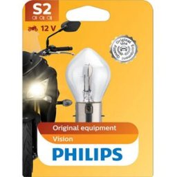 Lâmpada s2 Philips vision 35w 12v 1 unidade moto