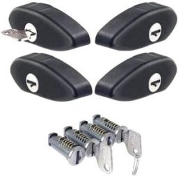 4 virolas + 4 lâmpadas antirroubo Cruz 932-047