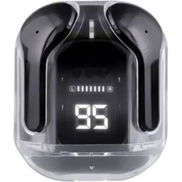 Auriculares TWS Way Bluetooth 5.4 preto
