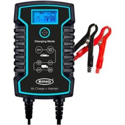 Carregador de baterias para automóvel Ring 8a 150ah 12/24v