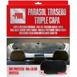 Plus Power Para sol traseiro de camada tripla +PWR