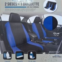 Autoline Conjunto capas de banco azul