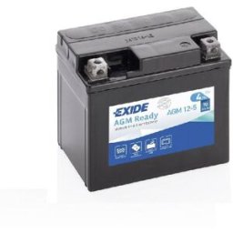 Bateria para mota Exide agm12-5 4ah 70a 12v