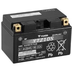 Bateria para mota Yuasa YTZ10S-WC 12V 9Ah