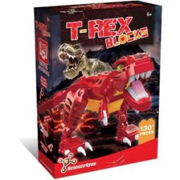 Kit de Construção Dinossauro T-Rex Brinquedo Educativo 6 7 8 9 10 anos Science4you