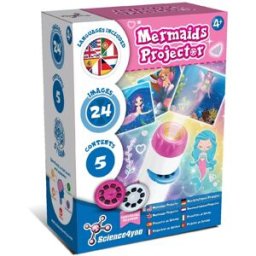 Projetor Lanterna Sereias Brinquedo Educativo para 4+ anos Science4you