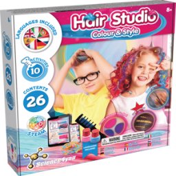 Hair Studio Colour and Style Brinquedo Educativo para Crianças + 8 Anos Science4you