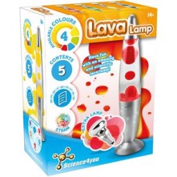 Candeeiro de Lava + Lâmpada extra - Lava Lamp, Lâmpada de Lava, Brinquedo de Lava Magma Brinquedo para Crianças Science4you
