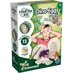Starter Kit Dino Eggs Dinossauros Loja Online Science4you Idade Recomendada 6 anos