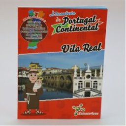À Descoberta de Portugal Continental - Vila Real Livros para crianças Science4you