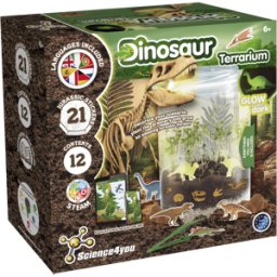 Terrário de Dinossauros - Brilha no Escuro Brinquedo para Crianças +6 anos Science4you