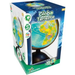 Globo Terrestre com Luz - Versão Português Globo Mundial 3D Iluminado Brinquedo Educacional Science4you