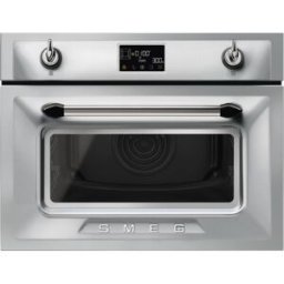 Forno com microondas Smeg Victoria SO4902M1X