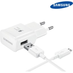 Conjunto Carregador 15W Fast Charging Micro USB Samsung