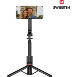 Tripé Selfie Stick Bluetooth e MagSafe Swissten
