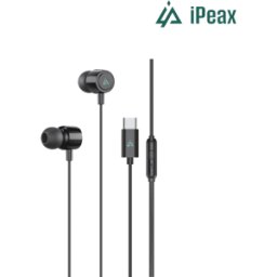 Auriculares com fio USB-C iPeax